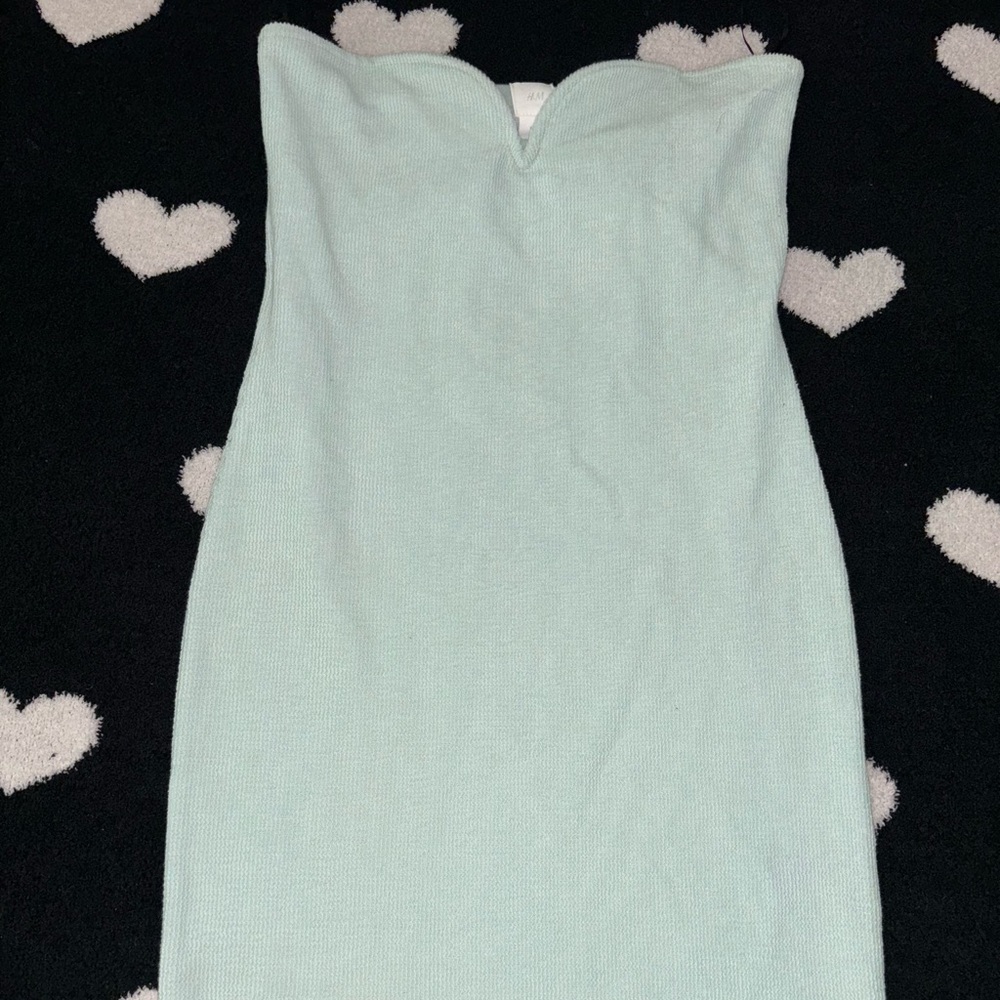 H&M Pink Sheath Dress V-neck Sleeveless Cocktail